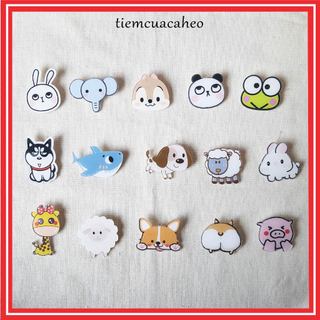 Tổng hợp Pin & châm, ghim cài áo, balo túi xách, huy hiệu gài phụ kiện trang trí phong cách cute hàn quốc hot tiktok