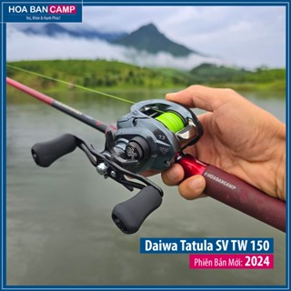 Máy Câu Ngang Daiwa Tatula SV TW 150 | 2024 Hyper Drive Design 7BB(2CRBB) Săn Hàng Khủng