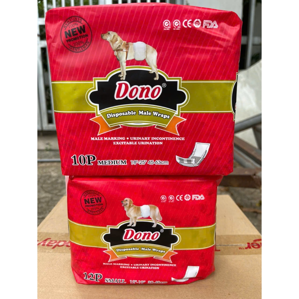 Bỉm cho chó đực Dono thấm hút tốt