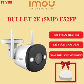 [TẶNG HỘP KT] CAMERA IMOU NGOÀI TRỜI BULLET 2E F52FP-5MP VÀ F32FP-3MP I CÓ MÀU BAN ĐÊM I PHÁT HIỆN CHUYỂN ĐỘNG