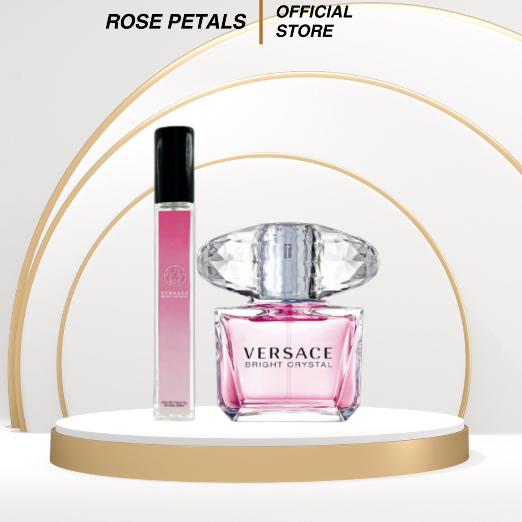 Nước hoa nữ Versace Bright Crystal hương thơm mát, dịu ngọt chai chiết 10ml