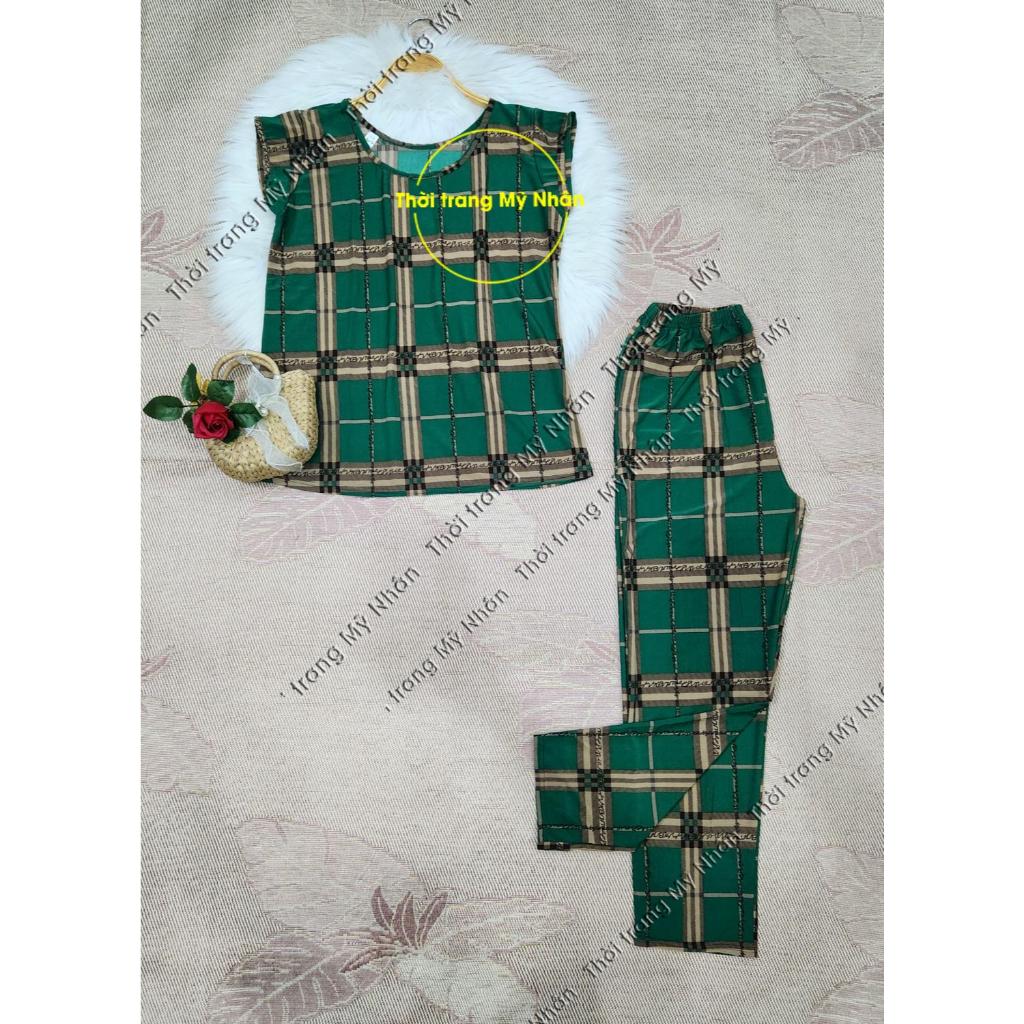Đồ bộ thun lạnh đùi quai nhúng
