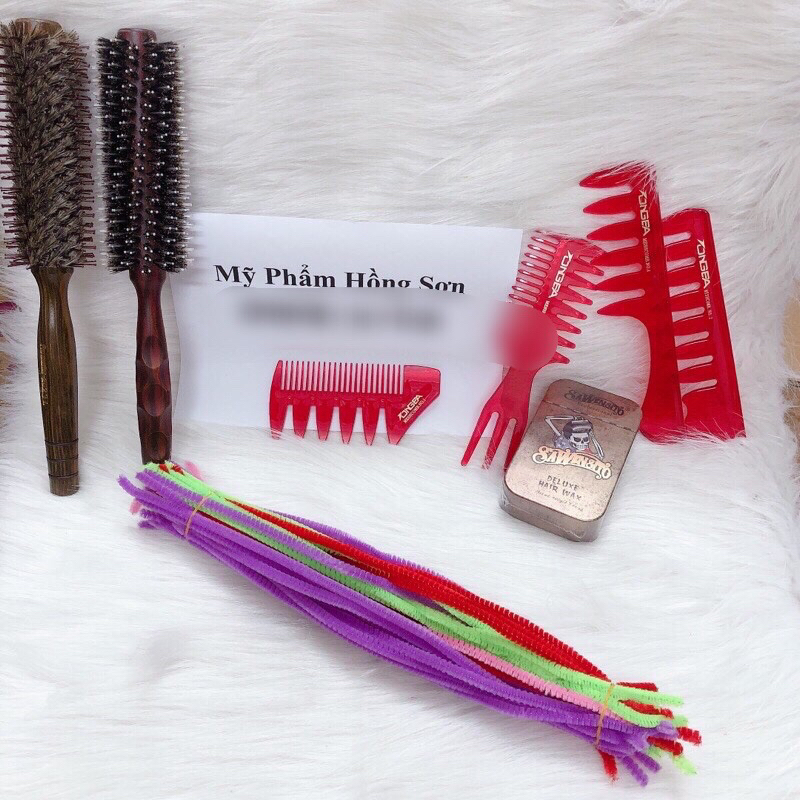 Kẽm Nhung Uốn tóc xoăn da đen châu Phi Làm Tóc Premlock 25 cây