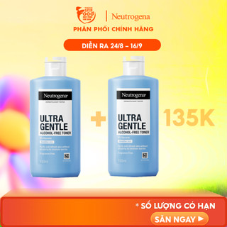 Nước Hoa Hồng Không Chứa Cồn Neutrogena Alcohol Free Toner 150ml