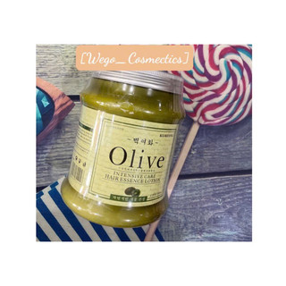 Hấp dầu kem ủ tóc OLIVE nắp thiết 1000ml [Wego_Cosmetics]