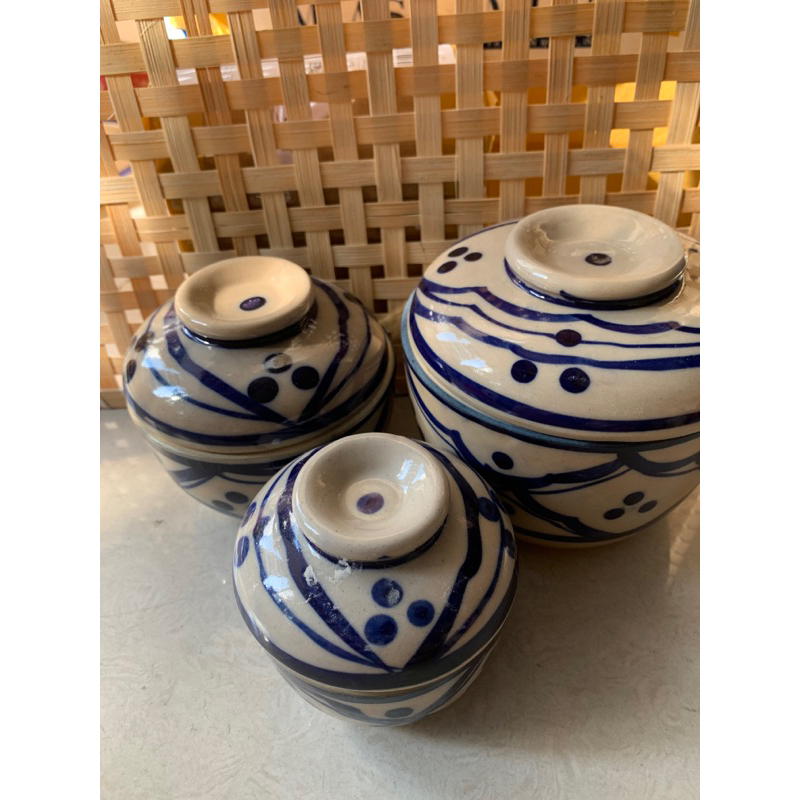 Bộ thố tiềm đá 3 cái