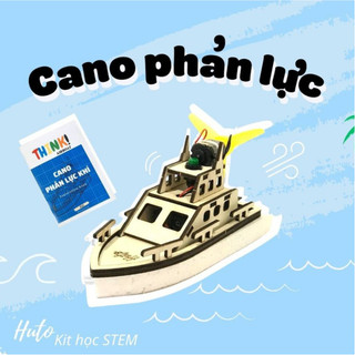 Cano Phản Lực, Đồ Chơi Stem Tự Lắp Ráp DIY