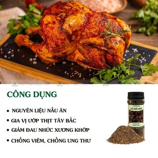 Bột mắc khén nguyên chất 100g, bột gia vị tây bắc, tẩm ướp thịt nướng, gia vị chẩm chéo thơm ngon