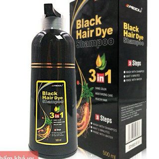 Gội đen tóc phủ bạc mẫu mới Meidu 500ml