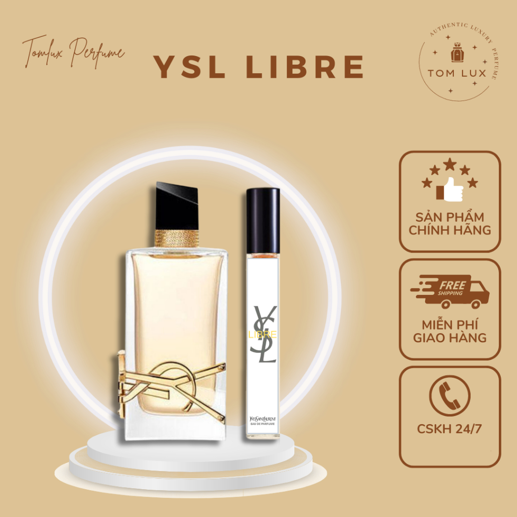(MẪU THỬ) Nước Hoa Nữ Li Bờ De EDP TomLux 10ml