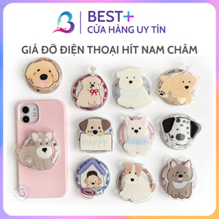 Giá Đỡ Điện Thoại Mag.safe Hít Nam Châm Từ Tính Siêu Mạnh Popsocket Griptok Ring Tiện Lợi BESTPLUS