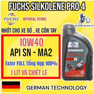 Nhớt Fuchs Silkolene Pro 4 10W40 Tồng Hợp Cao Cấp >>>>>