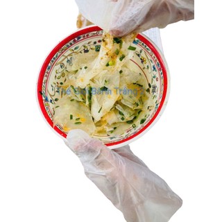 COMBO 0.5kg Rìa dẻo phơi sương + 200g muối tôm hành phi