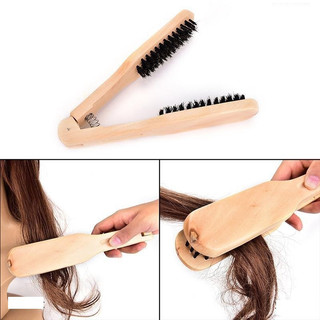 Lược ép duỗi tóc - Lược gỗ ép duỗi tóc _SSLEG