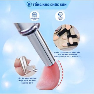 Cọ chà tráng gương silicon,cọ đánh son môi