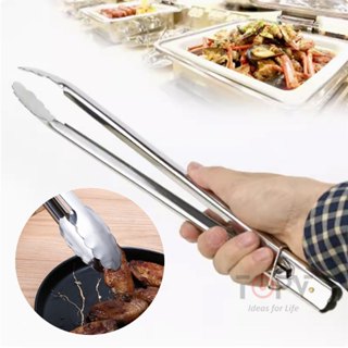 [XẢ KHO] Kẹp nướng thịt bbq TopV kẹp gắp thức ăn inox cây gắp đồ ăn nóng tiện dụng, kẹp gắp đá đa năng