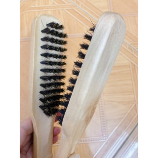 Lược ép duỗi tóc - Lược gỗ ép duỗi tóc _SSLEG