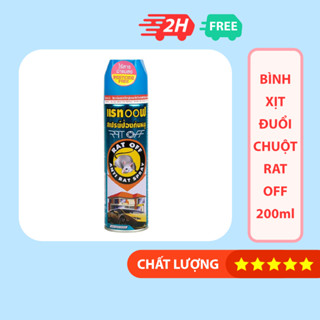  【NỘI ĐỊA THÁI  Chai Xịt Đuổi Chuột Rat Off - Anti Rat Spray Thái Lan 