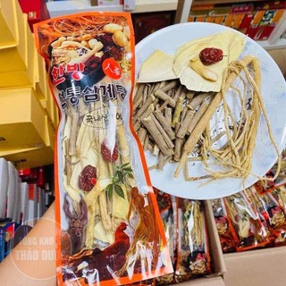 Gói gia vị hầm gà nhân sâm hàn quốc (Nguyên liệu gà hầm, soup)