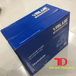 Máy hút chân không Value, 3.0 CFM, VE125N, dùng cho máy lạnh, điều hoà, điều hoà ô tô, điện lạnh dân dụng