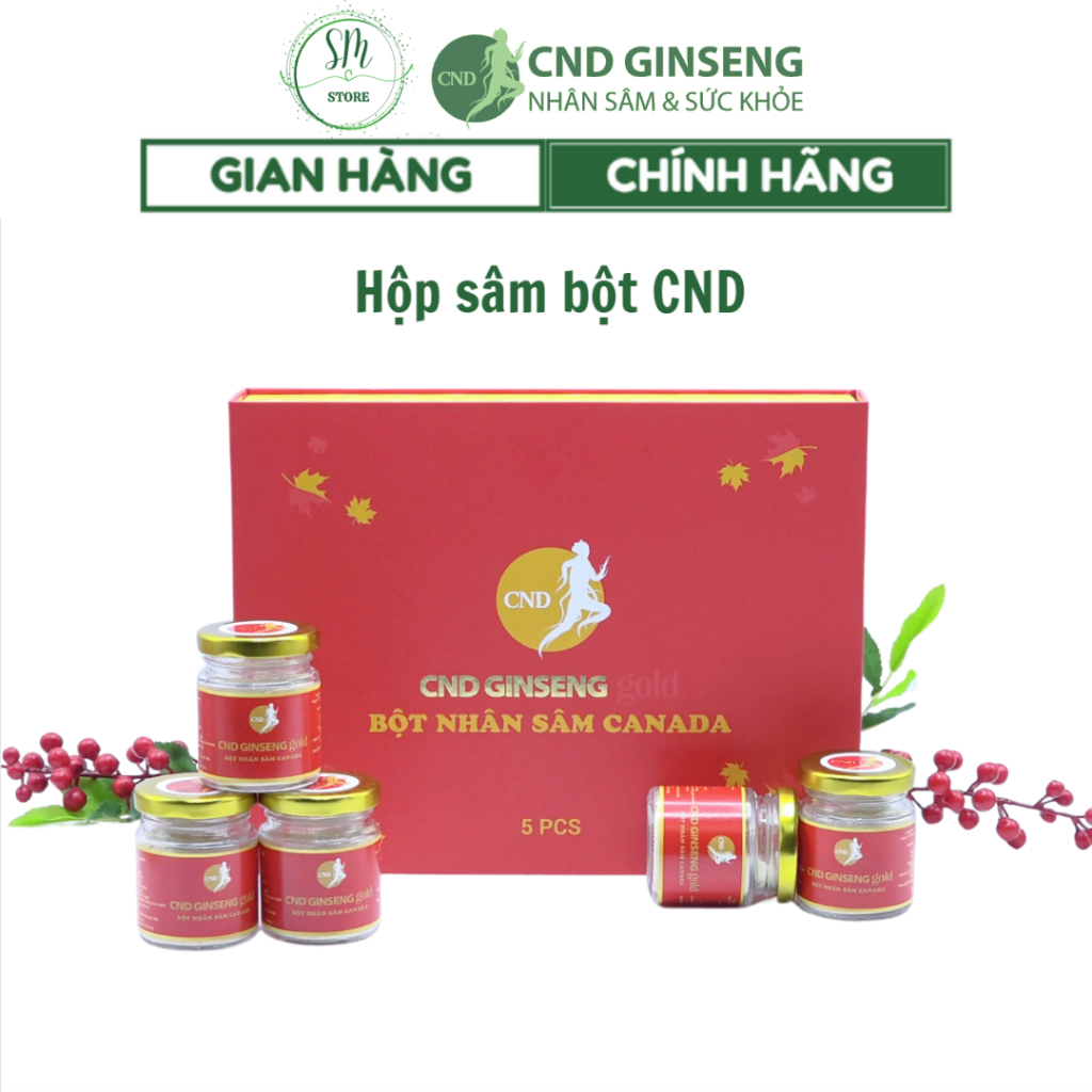 Nhân sâm dạng bột CND GINSENG Gold