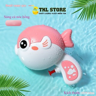 Đồ chơi súng phun nước hình cá mập, cá nóc cho bé - TKL STORE