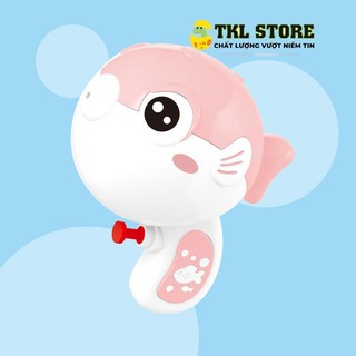 Đồ chơi súng phun nước hình cá mập, cá nóc cho bé - TKL STORE