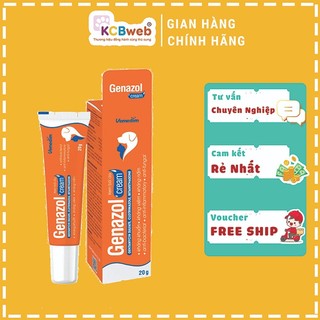 Kem bôi nấm da, viêm da Genazol Vemedim cho thú cưng 20g