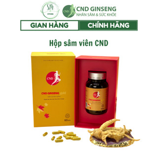 Viên nhân sâm CND GINSENG Gold, nhân sâm viên, tinh chất nhân sâm, sâm dạng viên