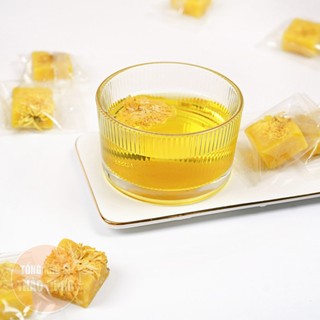 Trà hoa cúc đường phèn 100g, cúc đường phèn, và tổng hợp các viên trà hoa tự chọn
