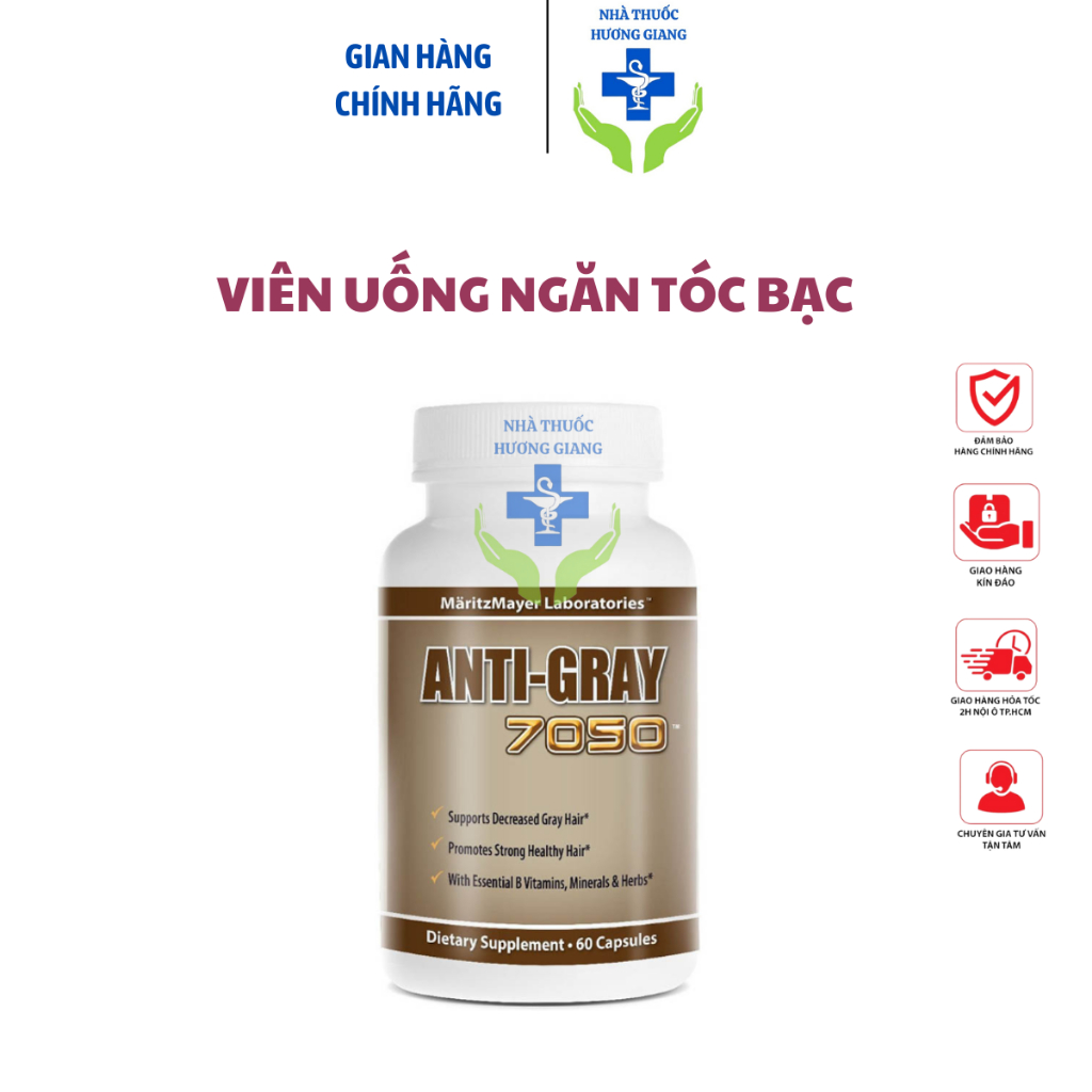 Viên uống tóc bạc Anti gray