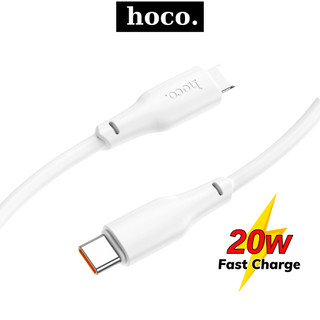 Dây sạc nhanh 20W Hoco chất liệu nhựa TPE siêu bền dùng cho dòng  8P X 11 12 13 14 promax