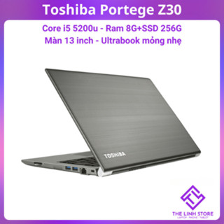Laptop Toshiba Portege Z30 màn 13.3 siêu mỏng - Core i5 5200U ram 8G 256G