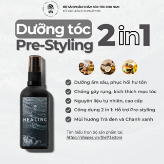  Dầu Dưỡng Tóc Nam - Dưỡng Ẩm Sâu - Phục Hồi Hư Tổn - Kích Thích Mọc Tóc - Pre Styling 2IN1 - The91S 