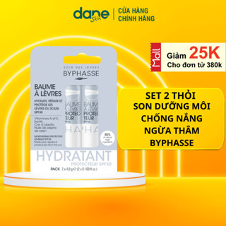 Set 2 son dưỡng môi chống nắng ngừa thâm và cấp ẩm sâu Byphasse PROTECTION LIP-BALM SPF30 
