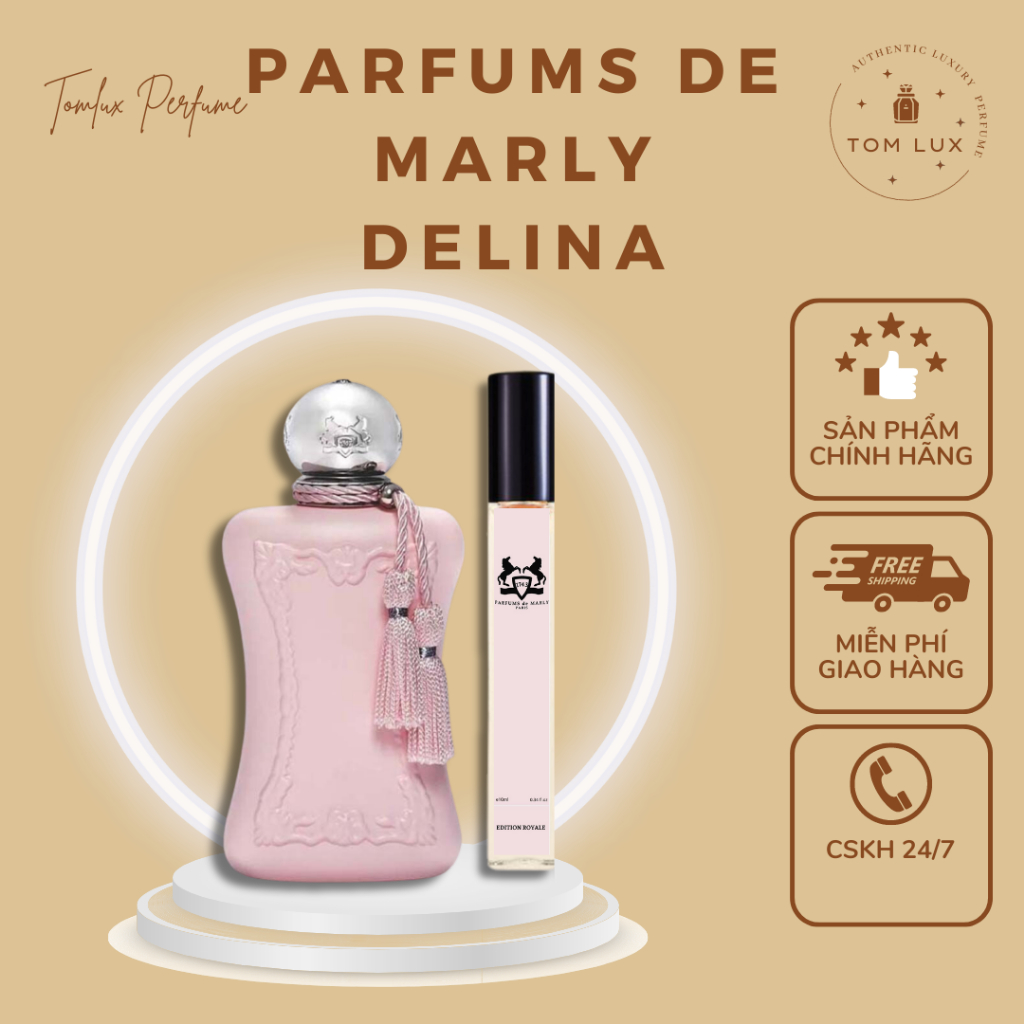 (MẪU THỬ) Nước Hoa Nữ Delina TomLux 10ml