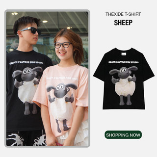 Áo thun The Xide hình in CỪU LIKE form rộng chất cotton 2 chiều co giãn định lượng 260gsm