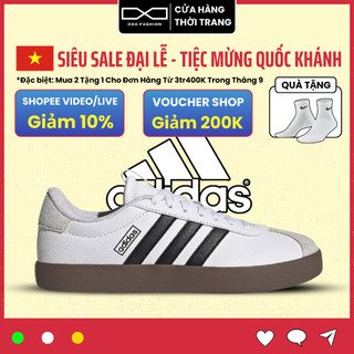 Giày Adidas VL Court 3.0 ‘White’ ID8797 chính hãng nam nữ, Adidas real Fullbox OXO FASHION