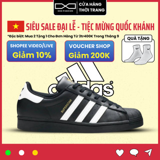 Giày Adidas Superstar ‘Core Black White’ EG4959 Chính Hãng, Adidas Chính Hãng Fullbox OXO FASHION