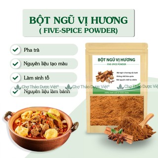 Bột ngũ vị hương 500g, bột gia vị ướp thịt nướng, chiên, rán, thơm ngon, chuẩn vị