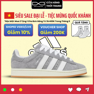 Giày Adidas Campus 00S ‘Grey Gum’ HQ8707 Chính Hãng thể thao nam nữ, Adidas real fullbox OXO FASHION