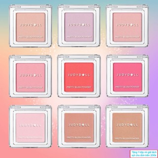 [Chính Hãng] Phấn Má Hồng Và Má Kem Đơn Sắc JUDYDOLL Tông Màu Tự Nhiên, Bám Da Lâu Trôi