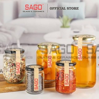 [ Set 06 ] Hũ thủy tinh 350ml, 500ml, 1000ml , Tùy Chọn Màu Nắp