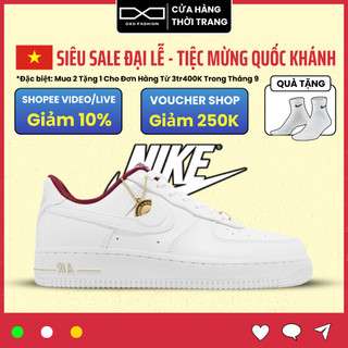 Giày air force 1 LOW JUST DO IT HANGTAG DV7584-100 chính hãng dành cho nam nữ, af1 hangtag real fullbox OXO FASHION