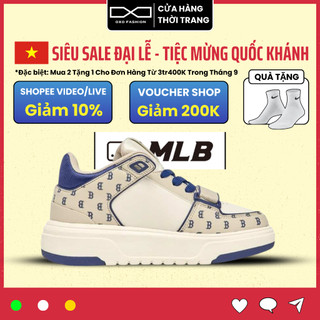Giày MLB Chunky Liner Mid Classic Monogram Boston 3ASXLM13N-43BGL Chính Hãng dành cho nam nữ Fullbox OXO FASHION