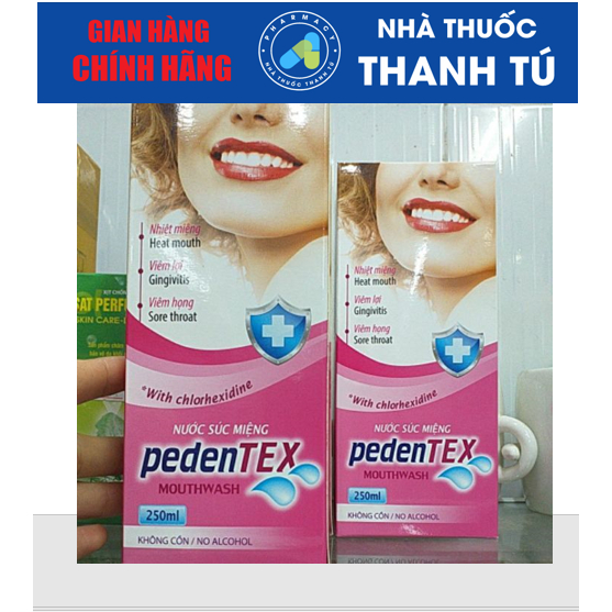Nước súc miệng Pedentex