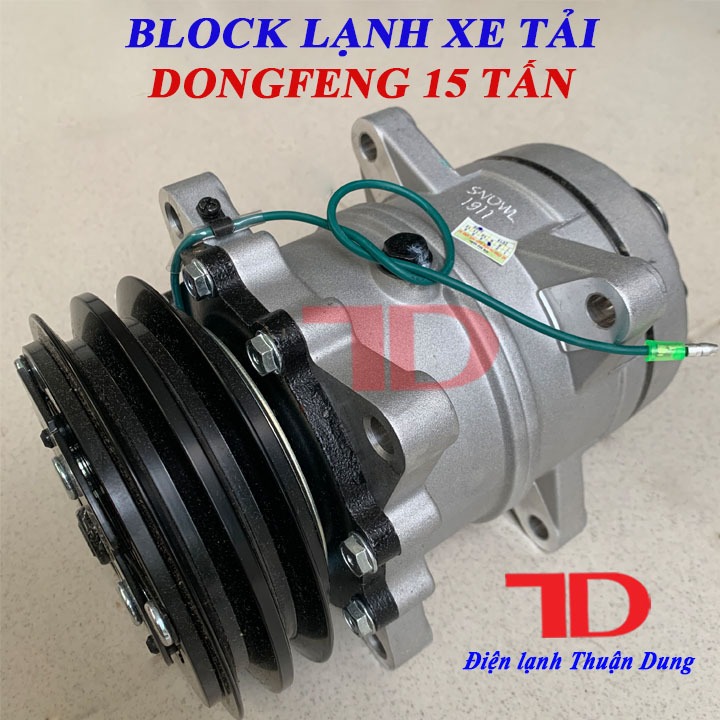 [CN HCM] Block lạnh xe tải Dongfeng 15 Tấn