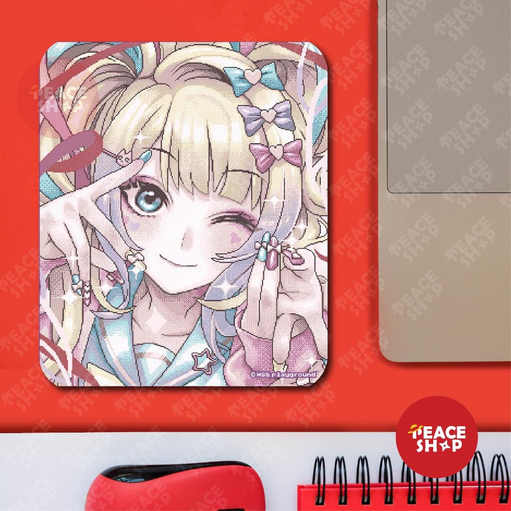 Miếng Lót Chuột Needy Streamer Overload Bàn Di Chuột Máy Tính Mouse Pad Anime Manga MP10