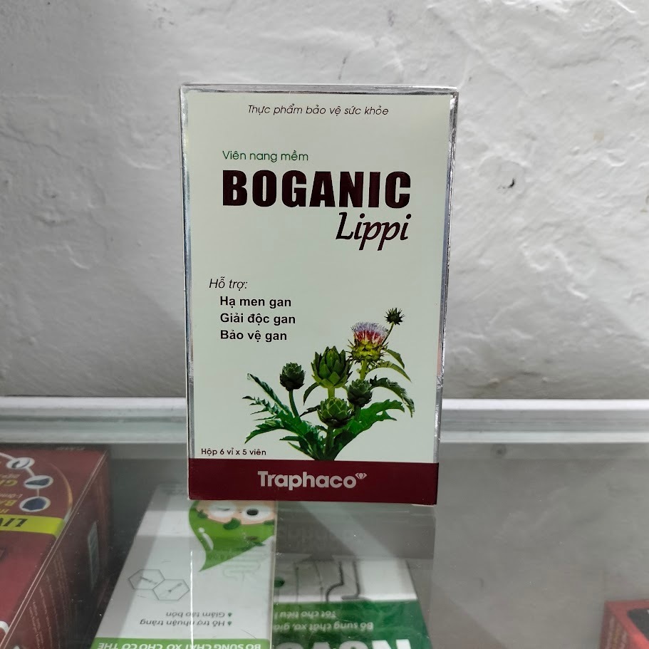 [ CHÍNH HÃNG] [ CHÍNH HÃNG] Boganic Lippi hỗ trợ hạ men gan ,giải độc gan, bảo vệ gan - Traphaco