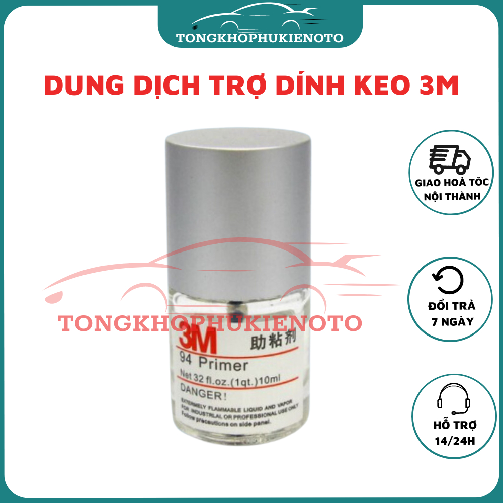 Dung dich keo tăng độ bám dính siêu chắc cho keo 3M loại nhỏ 10ml